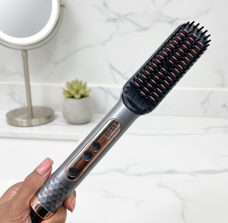 Cepillo Plancha Alisador Cerámica Ergonómico PRO950